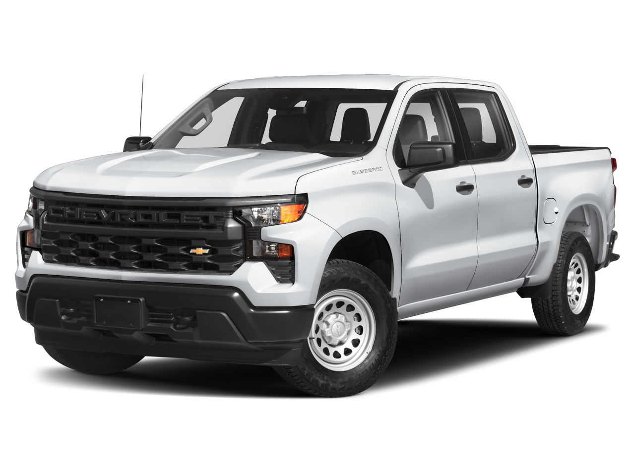 2022 Chevrolet Silverado 1500 LT in Dark Ash Metallic — front three-quarter view
