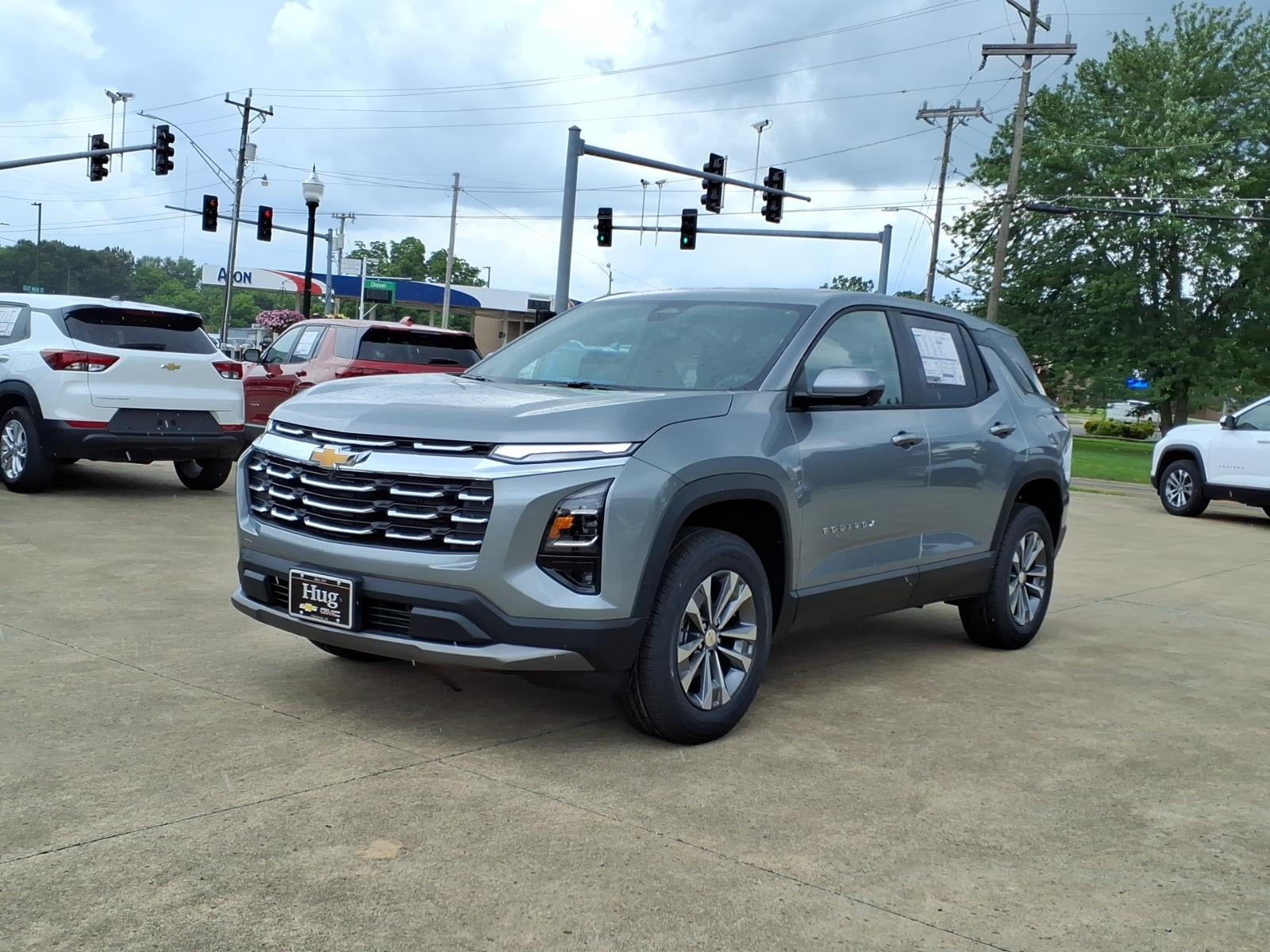 2026 Chevrolet Equinox LT in Sterling Gray Metallic — front three-quarter view
