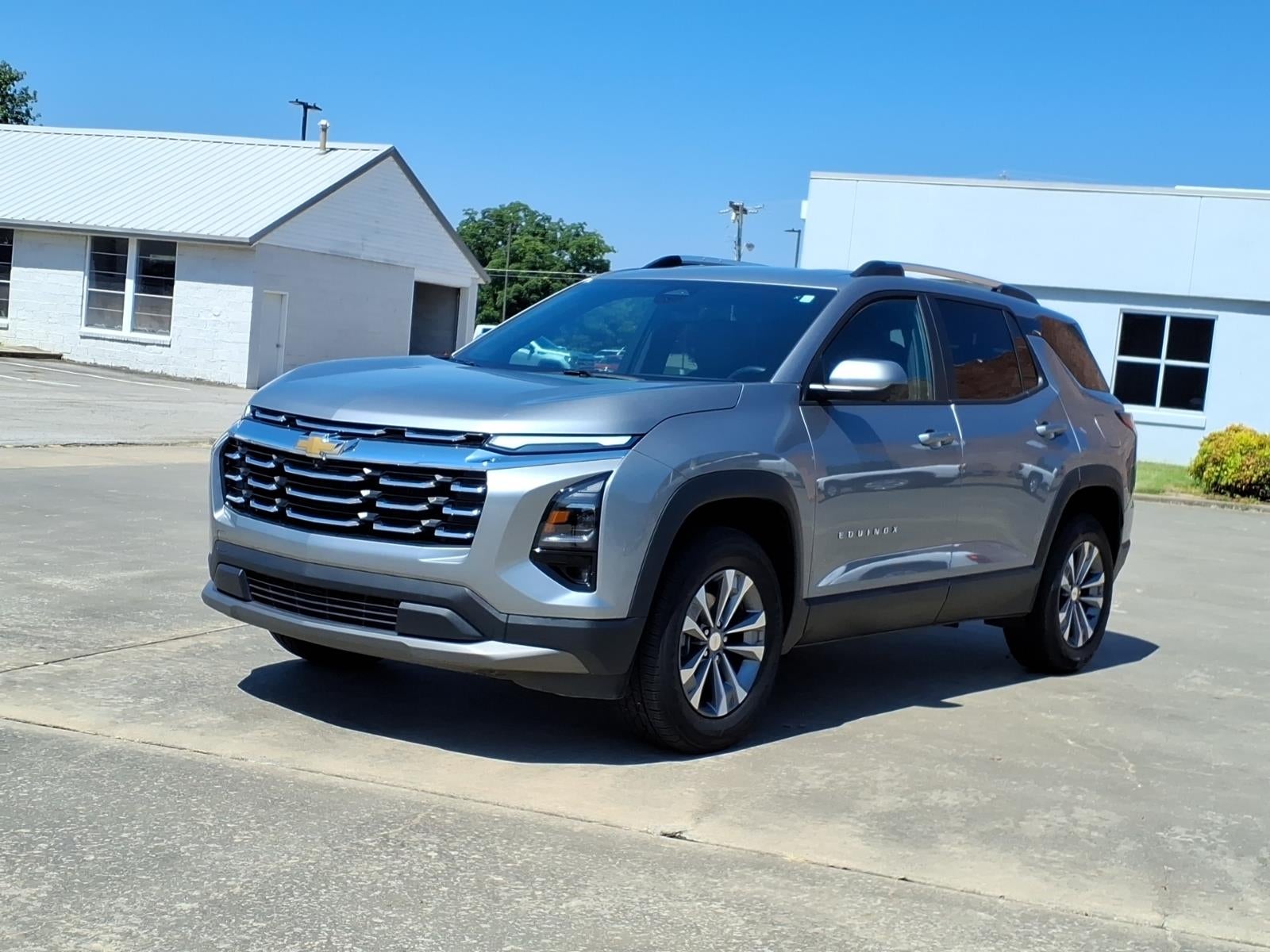 2025 Chevrolet Equinox LT in Sterling Gray Metallic — front three-quarter view